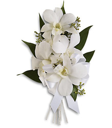 Graceful Orchids Corsage from In Full Bloom in Farmingdale, NY